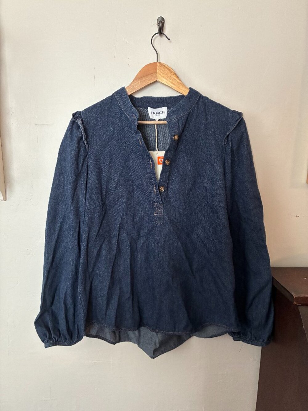 New Frnch Denim Top